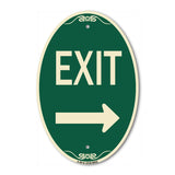Exit With Right Arrow