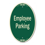 Employee Parking Sign