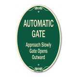Automatic Gate Approach Slowly Gate Opens