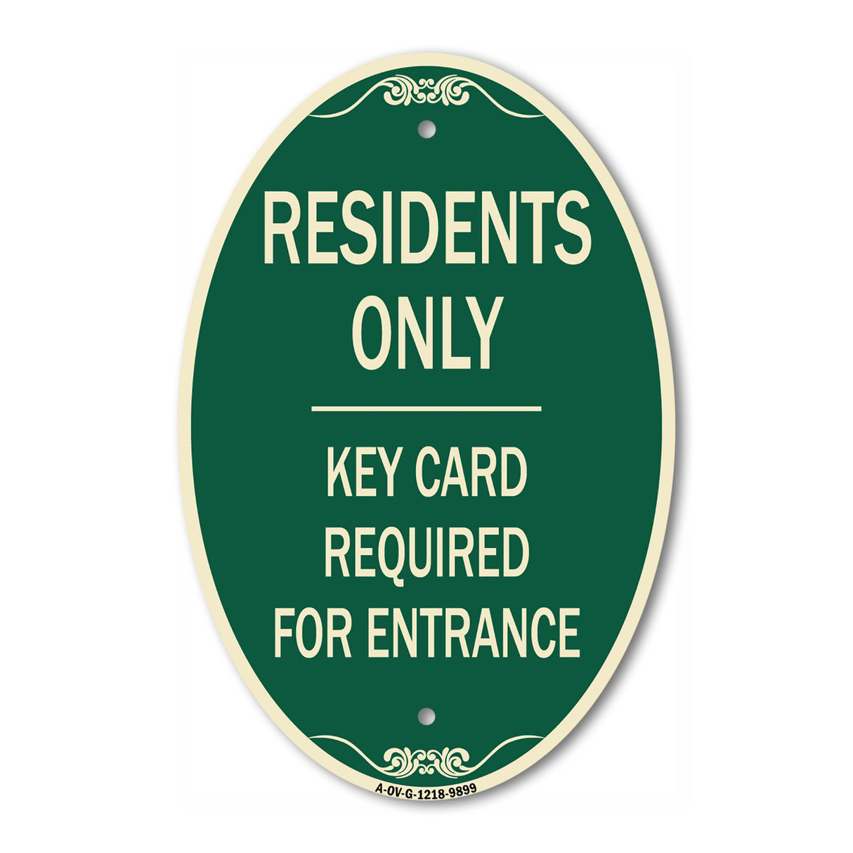 Residence-only-key Card