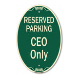 Reserved Parking Ceo Only