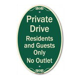Private Drive Residents And Guests Only No Outlet