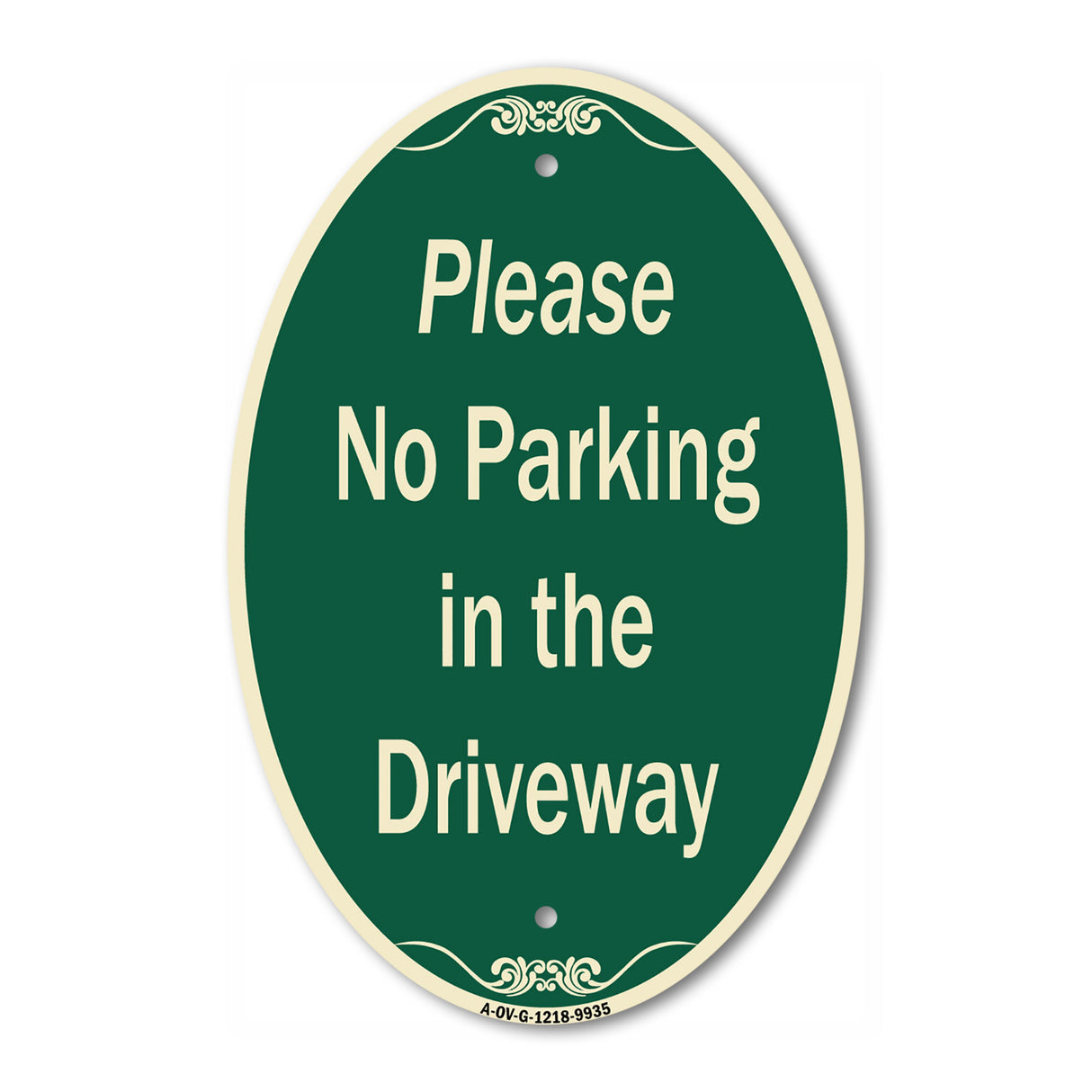 Please No Parking In Driveway