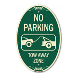 No Parking Tow Away Zone