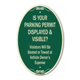 Is Your Parking Permit Displayed & Visible