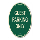 Guest Parking Only