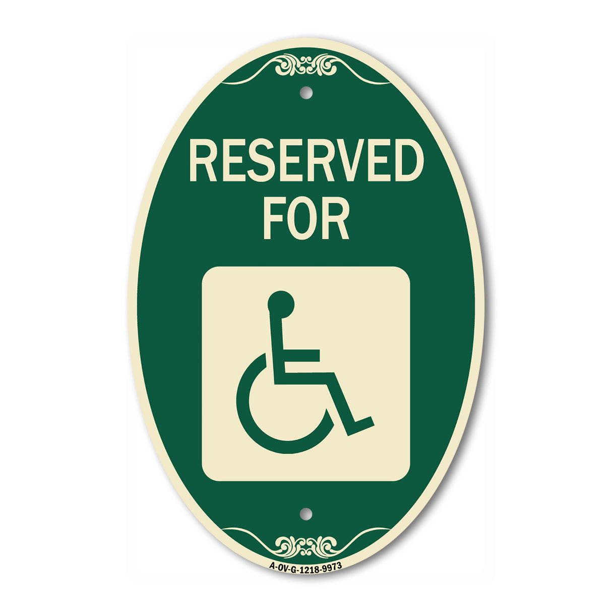 Graphic Handicapped Reserved