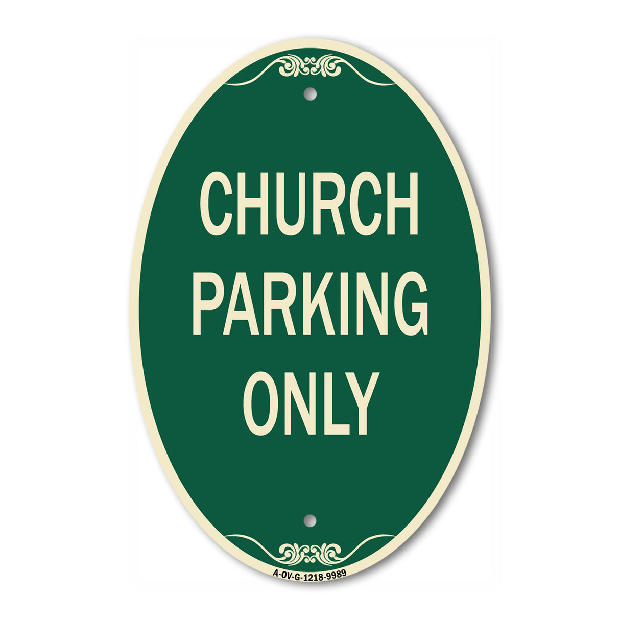 Church Parking Only