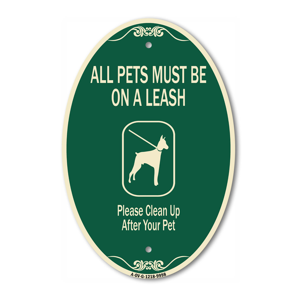 All Pets Must Be On A Leash Please Clean Up After Your Pet