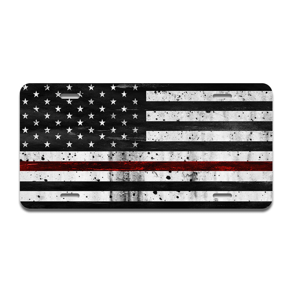 America Grunge Thin Red Line
