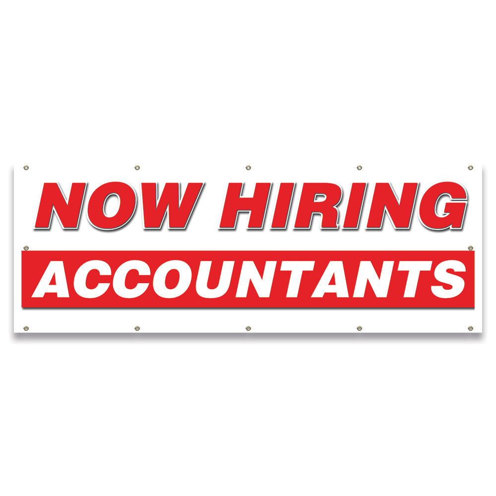 Now Hiring Accountants Banner