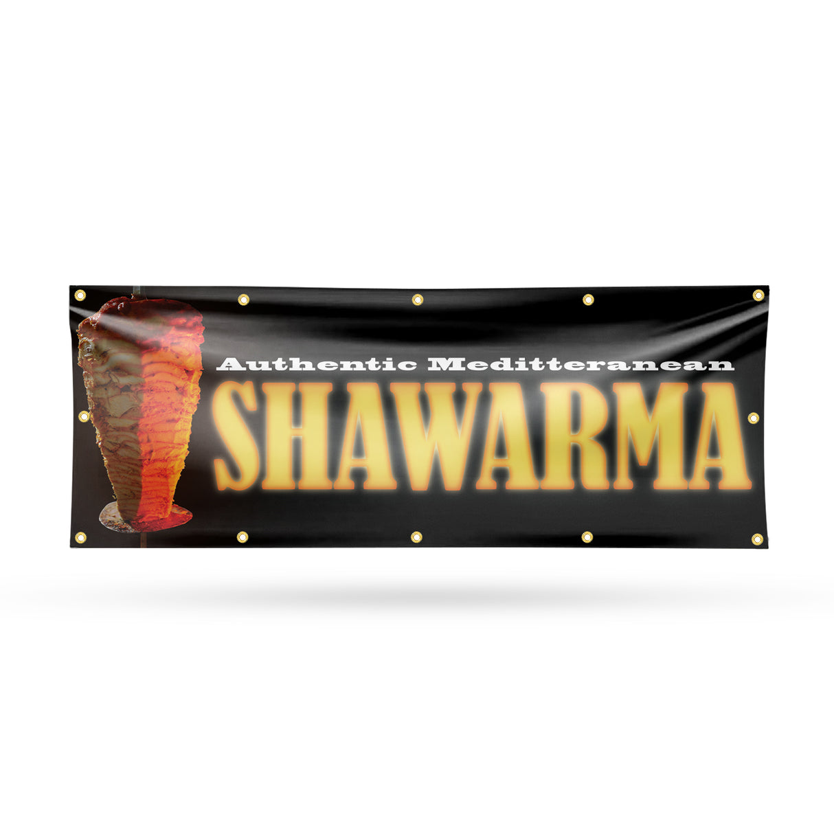 Authentic Mediterranean Shawarma Banner