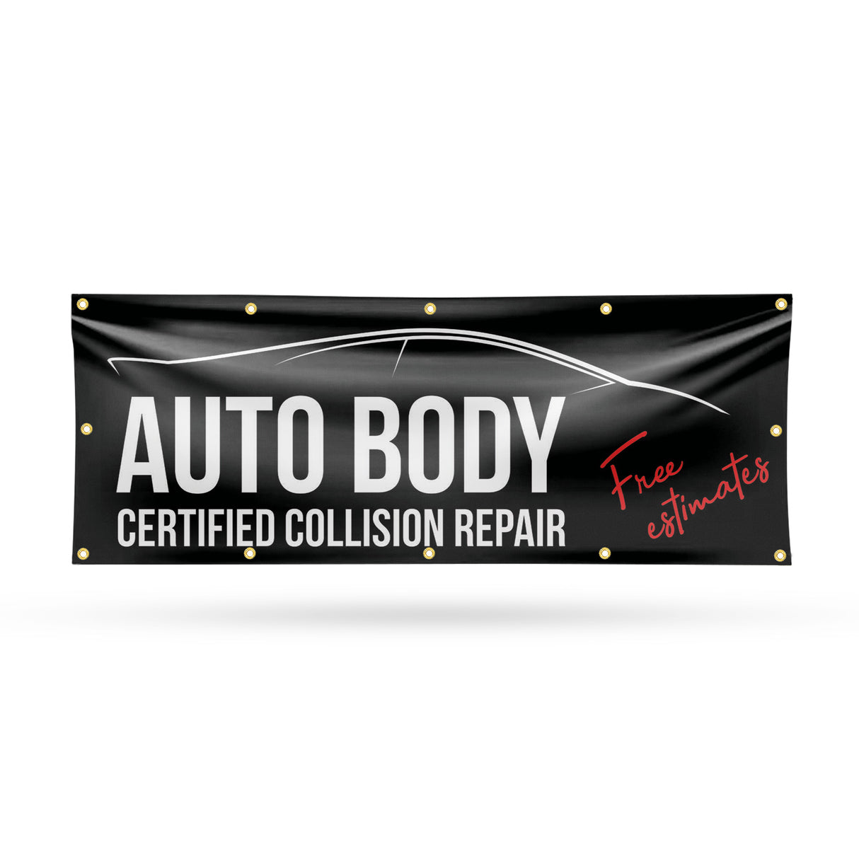 Auto Body Full Collision Repair Banner
