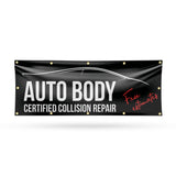Auto Body Full Collision Repair Banner
