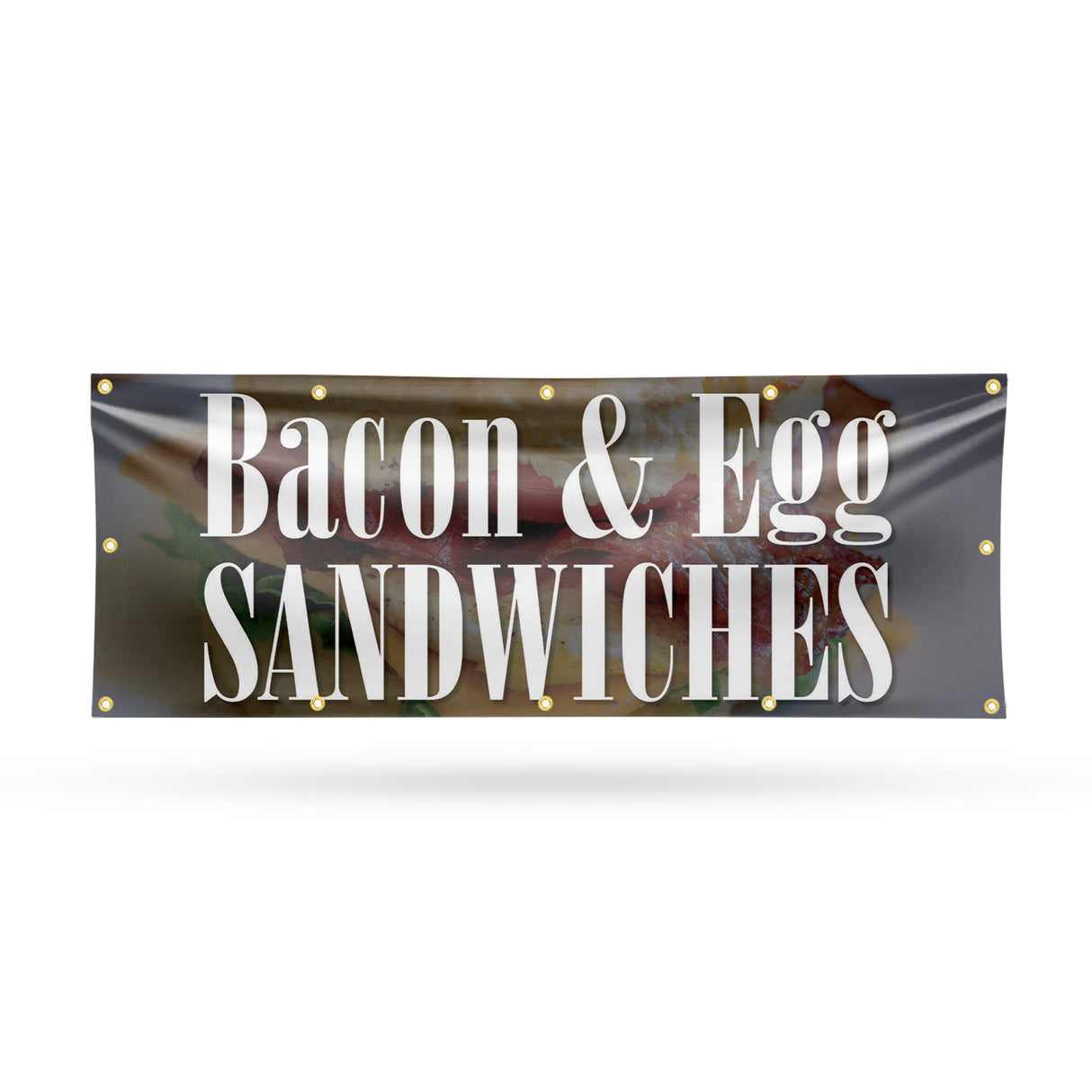 Bacon & Egg Sandwiches Banner