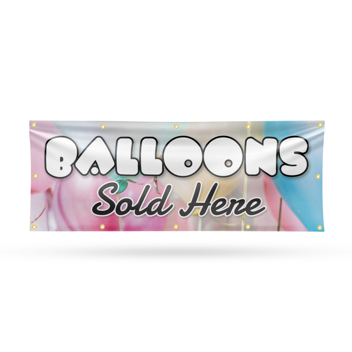 Balloons Sold Here Banner