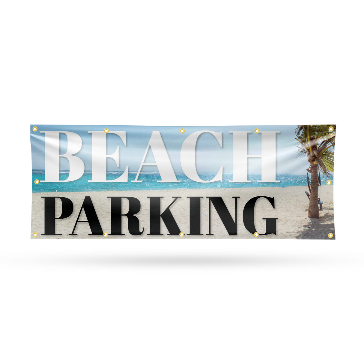 Beach Parking Banner