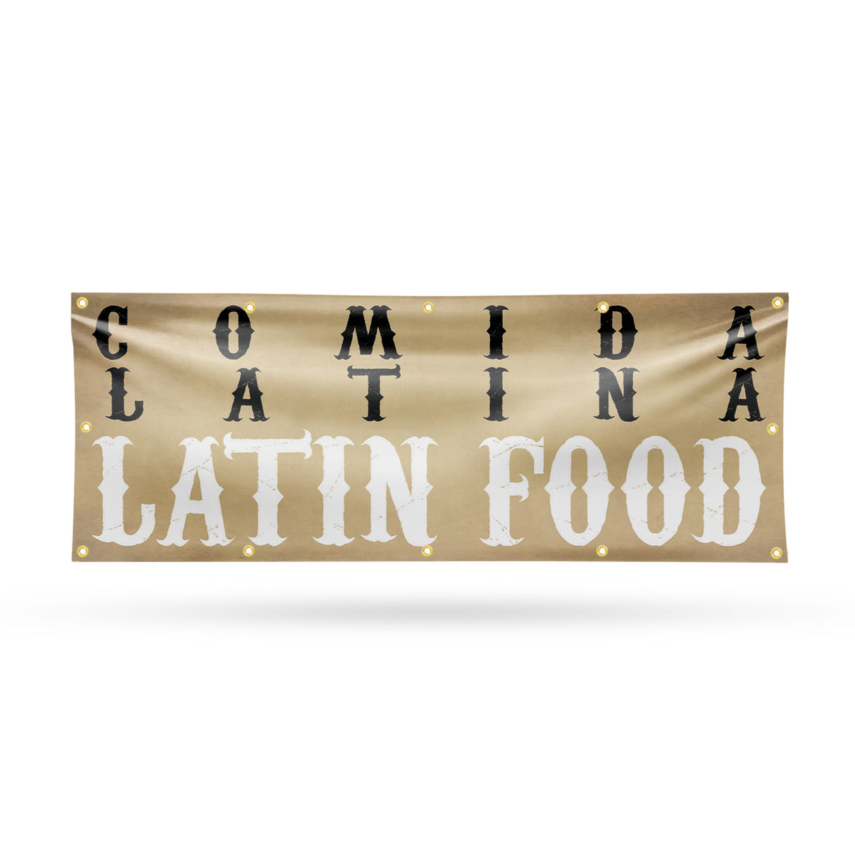 Comida Latina Latin Food Banner