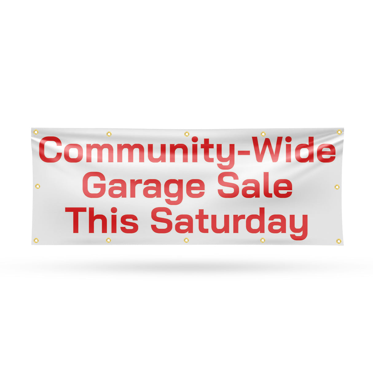 Community Wide Garage Sale this Saturday Banner