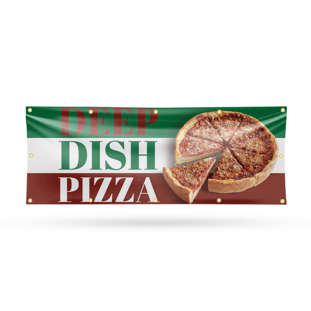 Deep Dish Pizza Banner