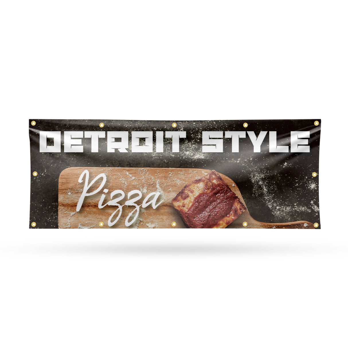 Detroit Style Pizza Banner