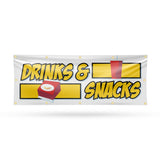 Drinks and Snacks Banner