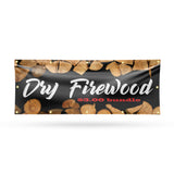 Dry Firewood $3.00 a Bundle Banner