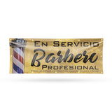 En servicio barbero profesional Banner