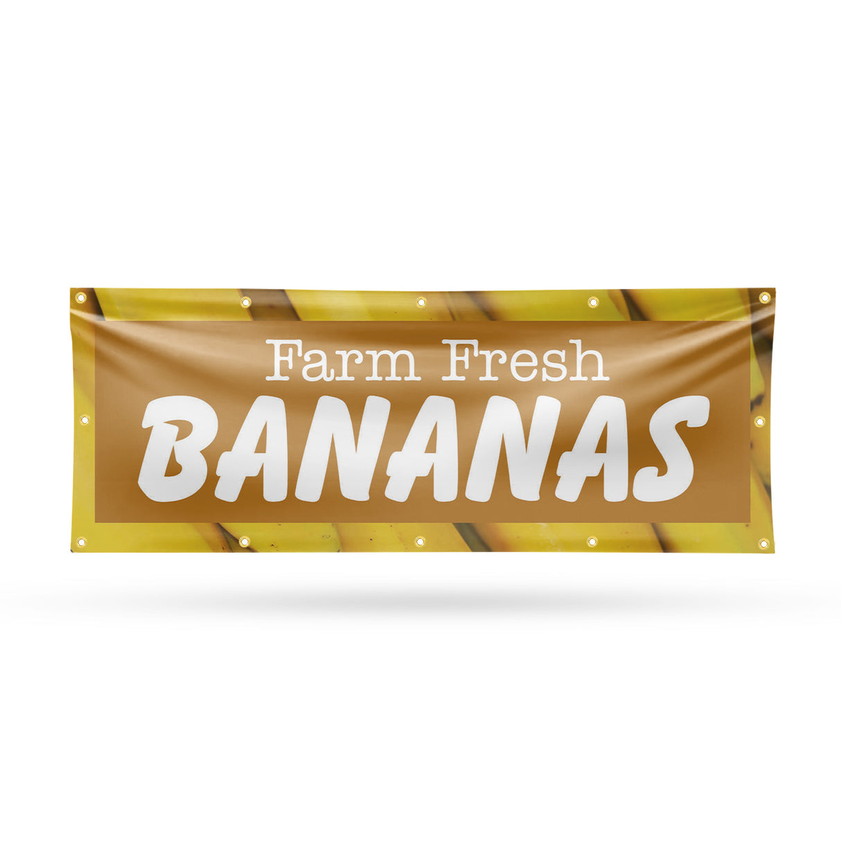 Farm Fresh Bananas Banner