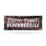 Farm Fresh Blackberries Banner