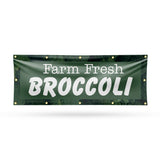 Farm Fresh Broccoli Banner