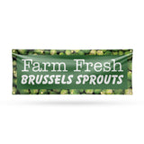 Farm Fresh Brussels Sprouts Banner