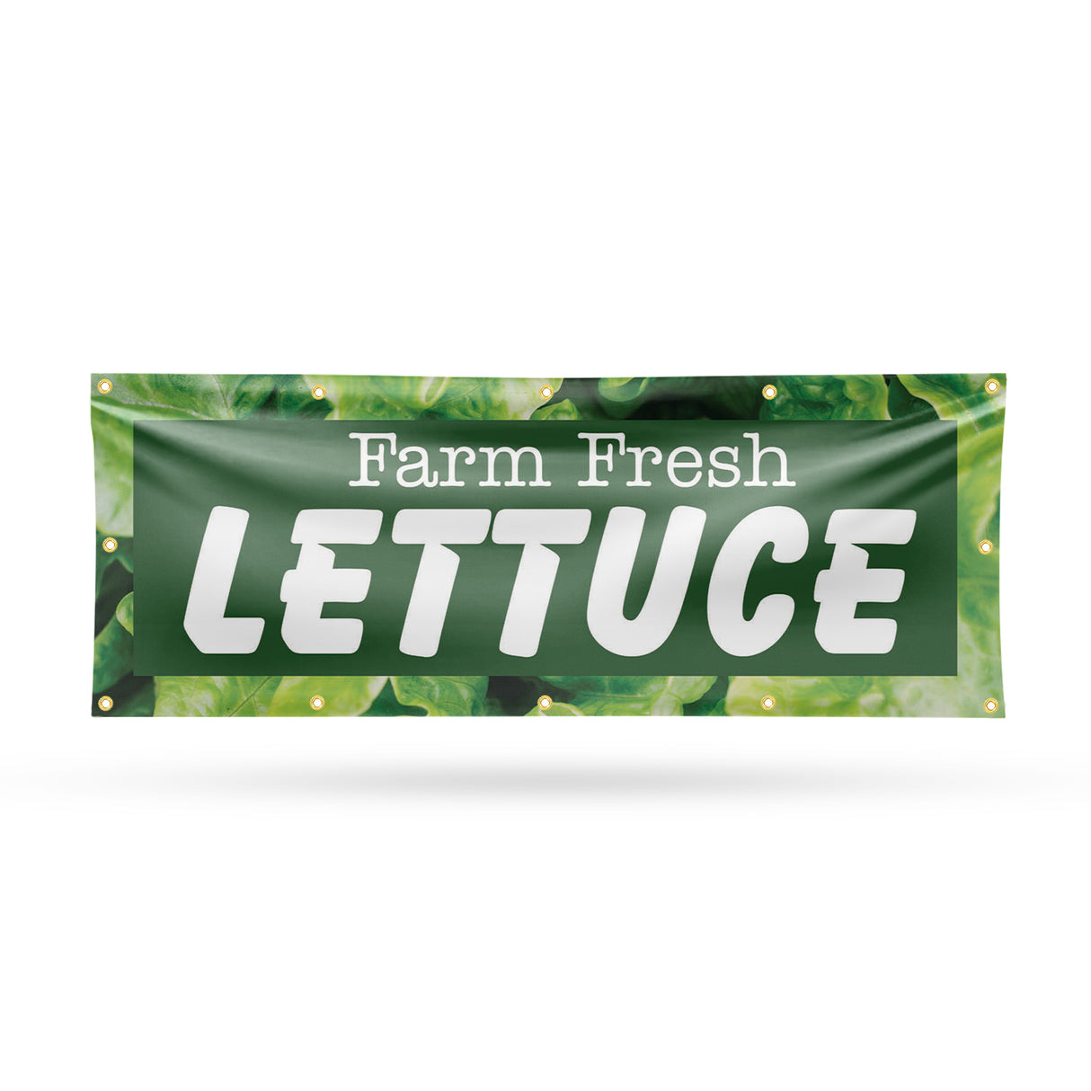Farm Fresh Lettuce Banner