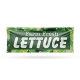 Farm Fresh Lettuce Banner