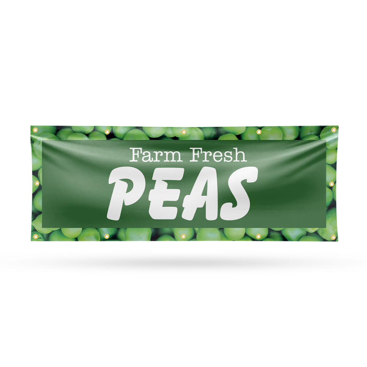 Farm Fresh Peas Banner