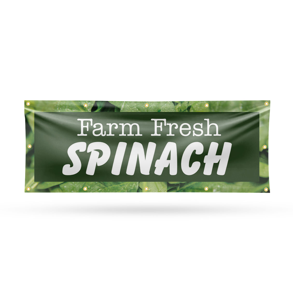 Farm Fresh Spinach Banner