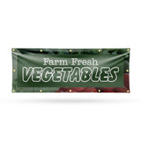 Farm Fresh Vegetables Banner