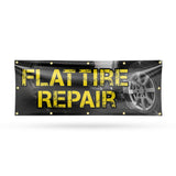 Flat Tire Repair Banner