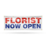 Florist Now Open Banner