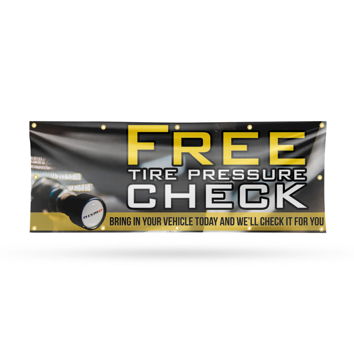 Free Tire Pressure Check Banner