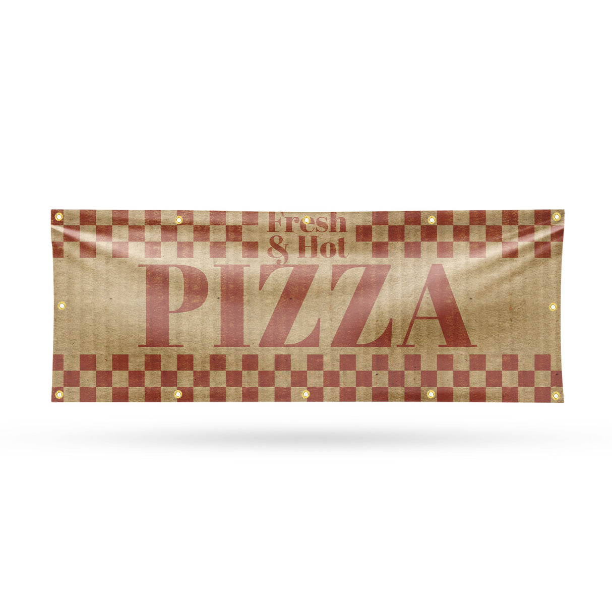 Fresh & Hot Pizza Banner