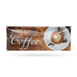 Fresh Brewed Coffee Banner