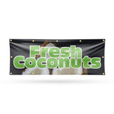 Fresh Coconuts Banner