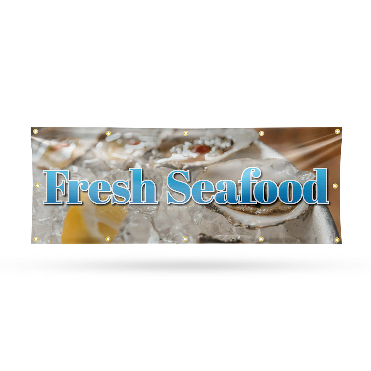 Fresh Seafood Banner
