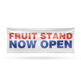 Fruit Stand Now Open Banner