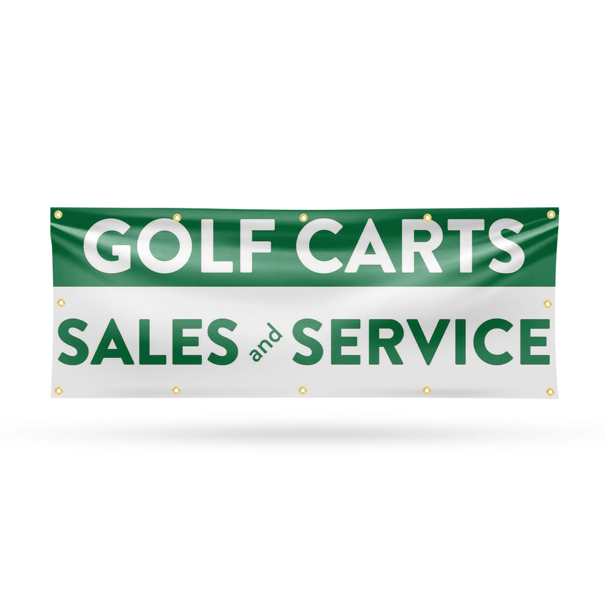 Golf Carts Sales and Service Banner