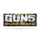 Guns Sold Here Banner