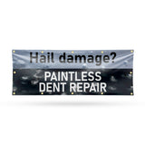 Hail Damage Paintless Dent Repair Banner