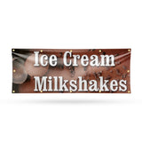 Ice Cream Milkshakes Banner