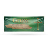 Jesus Grow Banner